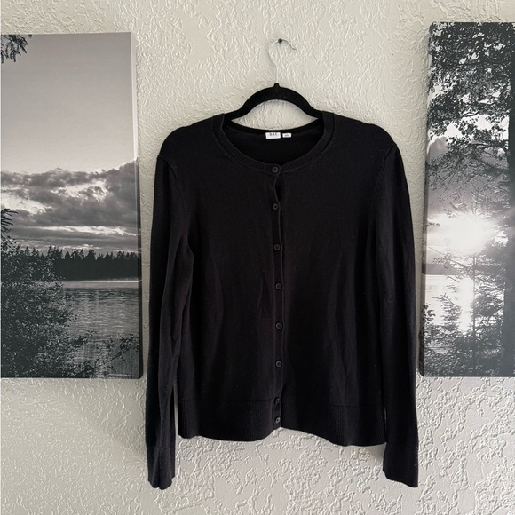 GAP Women's Black and Light Gray Cardigan Set LOT - Classic Cardigan - Picture 16 of 16